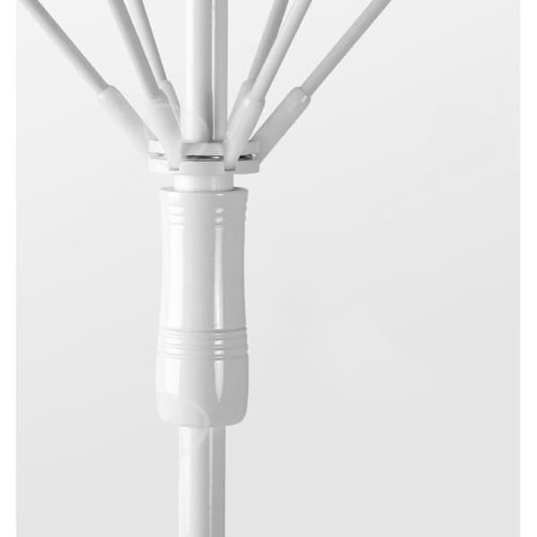 CONFO® 6-bens paraply Rak paraply Långskaft paraply Reflektorvinkel Säkerhetsvinkel Paraply Blomformad vinkel