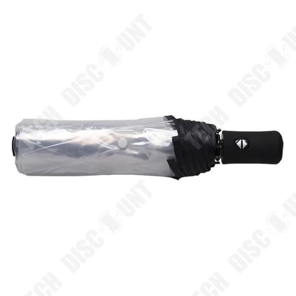 TD® Transparent paraply Automatiskt regnparaply för kvinnor och män regnskydd diameter 93 cm