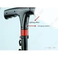 Miniatyrbild 3 av 4: TD® Walking stick paraply kvinna man Lyxig LED dekorerad justerbar +100 kilo aluminium krycka design dubbel användning 88cm lättvikt