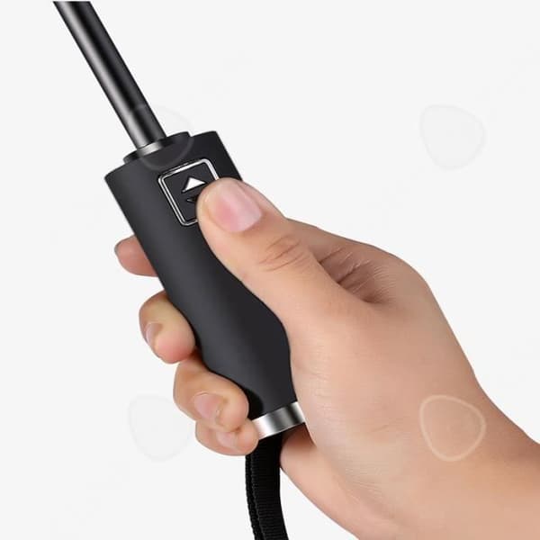 CONFO® Paraply 30 % rabatt på tio ben helt regn- och regnkräm Vinyl hopfällbart paraply med dubbla ändamål