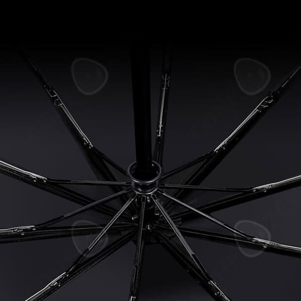 CONFO® Paraply 30 % rabatt på tio ben helt regn- och regnkräm Vinyl hopfällbart paraply med dubbla ändamål
