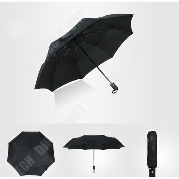 TD® Kompakt och praktisk och vacker dubbelanvändning anti-ultraviolett parasoll för sol och regn
