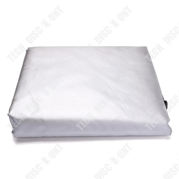 TD Trädgårdsmöbelöverdrag 210D 230x165x80cm Oxford-tyg PU-belagd Dammtät och vattentät Parasollbord och stolsöverdrag