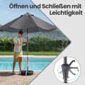 Miniatyrbillede 3 af 6: Parasol-300 cm, UPF 50+ beskyttelse mod UV-stråling