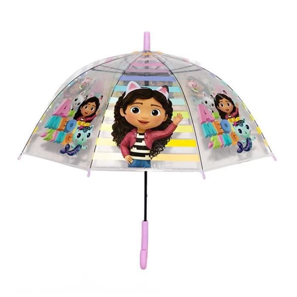 Paraply - Gabby och det magiska huset - 43 cm - Handtag i PVC - Barn - Unisex