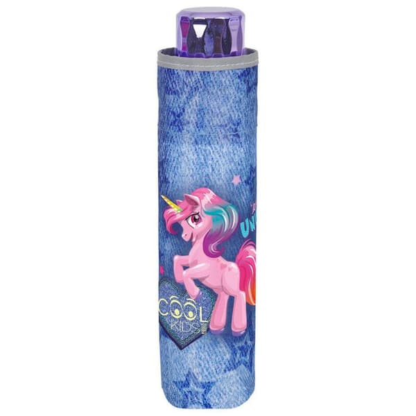Paraply manuell hopfällbar Perletti Unicorn