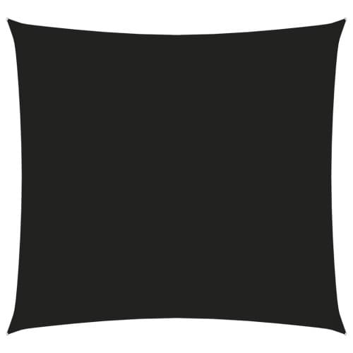 Solsegel oxfordtyg rektangulärt 2,5x3 m svart