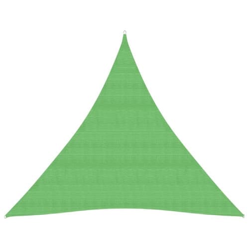 Solsegel 160 g/m² ljusgrön 4x4x4 m HDPE