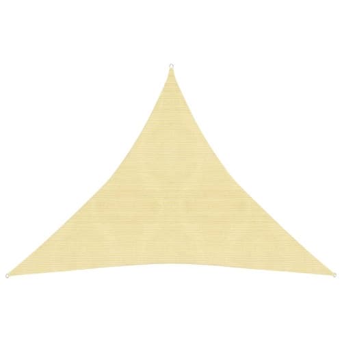 Solsegel 160 g/m² beige 3x3x3 m HDPE