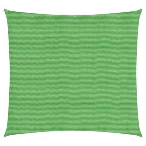 Solsegel 160 g/m² ljusgrön 4,5x4,5 m HDPE