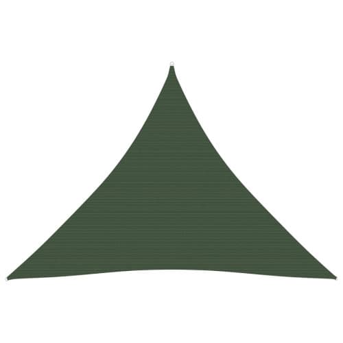Solsegel 160 g/m² mörkgrön 4x4x4 m HDPE
