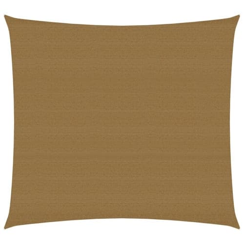 Solsegel 160 g/m² taupe 7x7 m HDPE