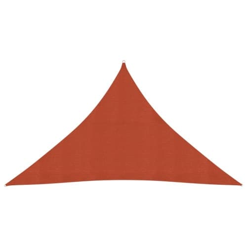 Solsegel 160 g/m² terrakotta 3,5x3,5x4,9 m HDPE