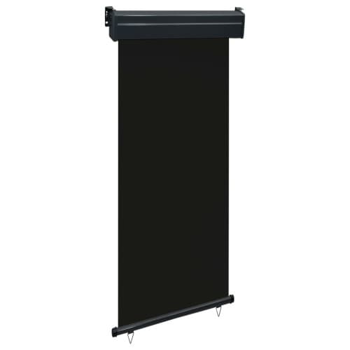 Balkongmarkis 85x250 cm svart