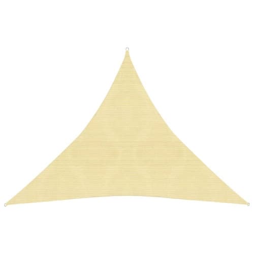 Solsegel 160 g/m² beige 6x6x6 m HDPE