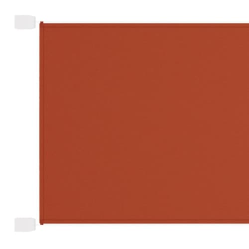 Markis vertikal terrakotta 140x420 cm oxfordtyg
