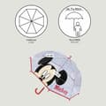 Miniatyrbillede 6 af 6: Paraply Mickey Mouse Rød 100 % POE