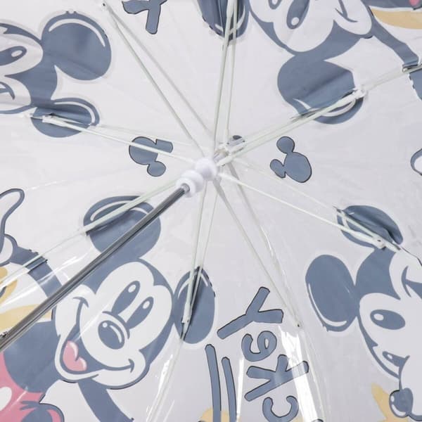 Paraply Mickey Mouse Transparent Ø 71 cm