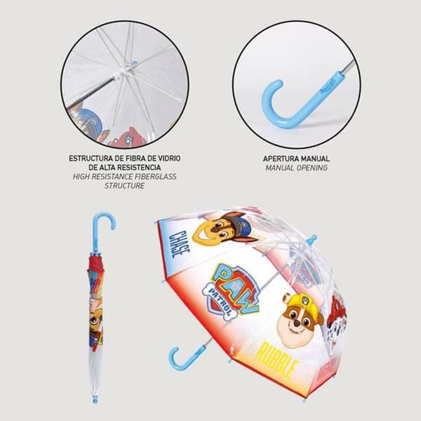 Sateenvarjot The Paw Patrol Ø 71 cm 45cm