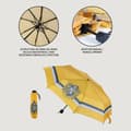Miniatyrbillede 6 af 8: Foldbar Paraply Harry Potter Hufflepuff