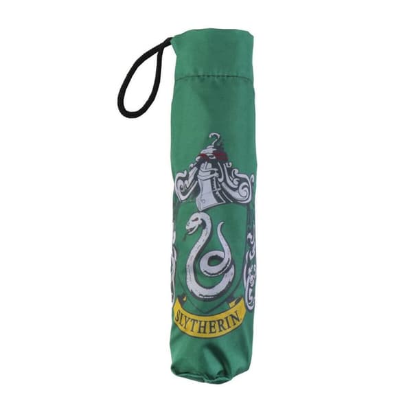 Hopfällbart paraply Harry Potter Slytherin 53 cm