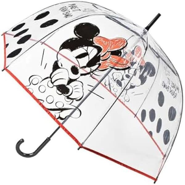 Poe Vuxen Manuellt Paraply Minnie T297 - Cerda - 60 cm