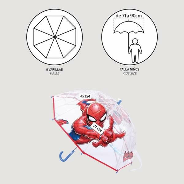 Paraply Spider-Man Rød 45 cm