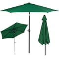 Miniatyrbild 1 av 6: Springos® Uteparasoll med lutningsfunktion och vevsystem 260 cm