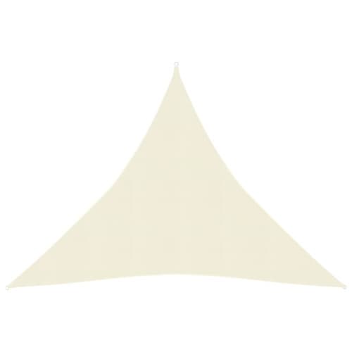 Solsegel 160 g/m² gräddvit 3x3x3 m HDPE