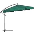 Miniatyrbild 2 av 6: Springos® Parasol för trädgården med svängarm och vev, inklusive ett skydd 350 cm