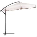 Miniatyrbild 5 av 6: Springos® Parasol för trädgården med svängarm och vev, inklusive ett skydd 350 cm