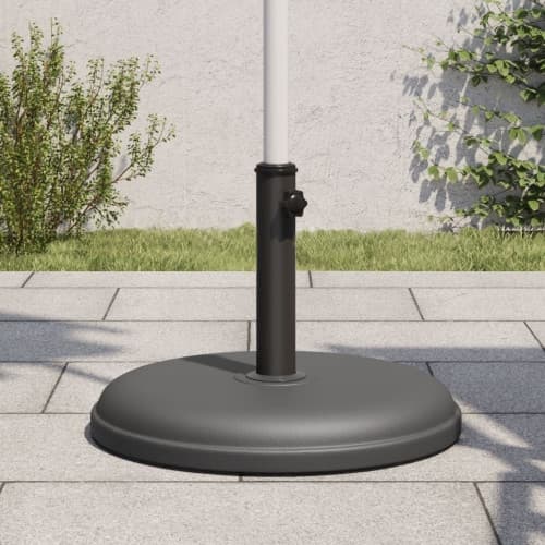 Parasollfot för Ø32/35/38 mm stolpar 15 kg rund