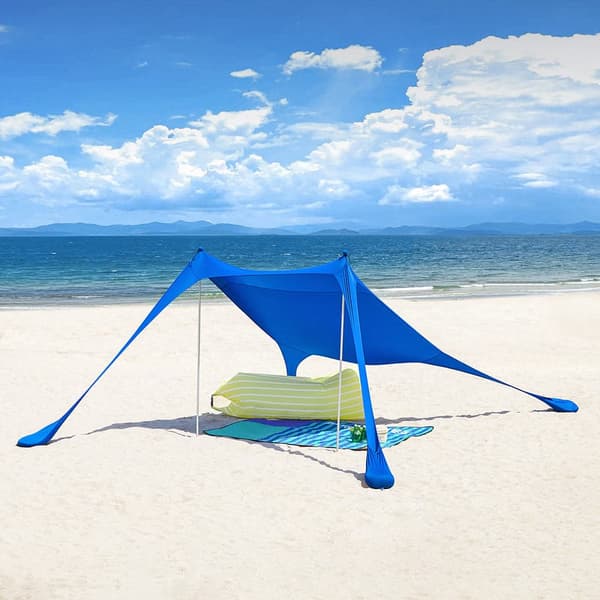 Strandtält, OZT01-DB, 300x300x200 cm, Blå