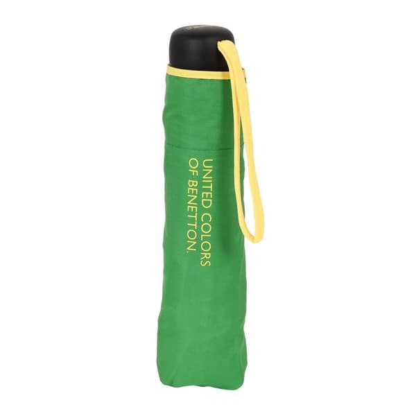 Hopfällbart paraply Benetton Grön 54 cm