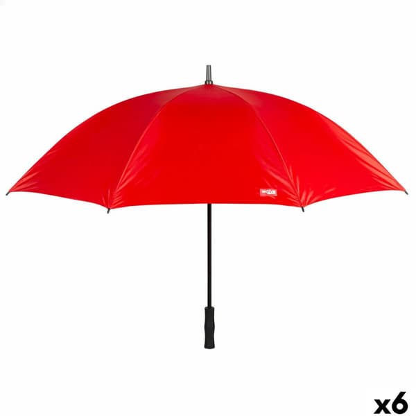 Paraply Aktive Röd Ø 150 cm 150 x 96 x 150 cm (6 antal)
