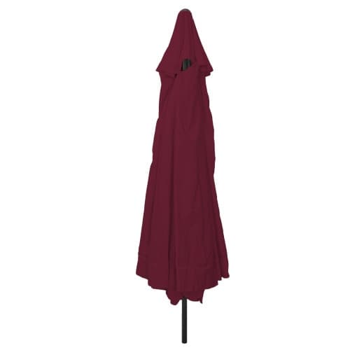 Solparasoll ø395x245 cm Bordeaux