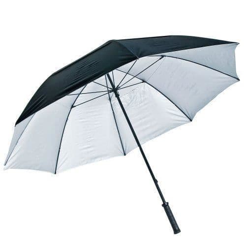 Paraply - Longridge - UV Golf - Svart - 62 tum - UV-beständig - Vindtät