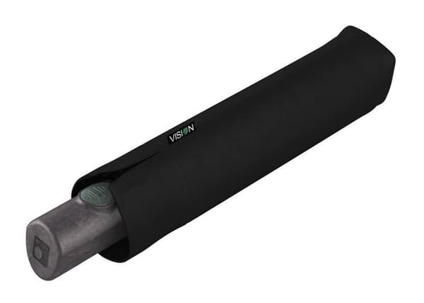 Fickparaply - Knirps - Vision Duomatic - Svart - Automatisk öppning - Lätt