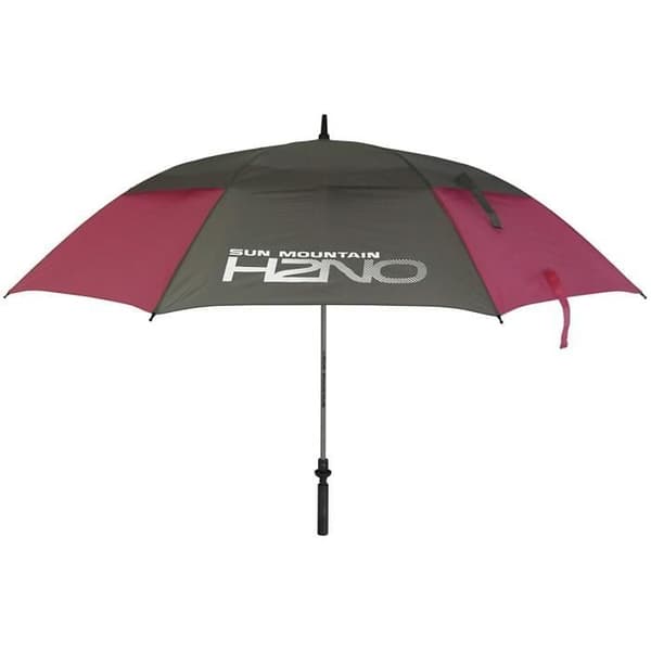 Sun Mountain H2NO 62cm Rosa/Grå Dubbel Canopy Paraply - 19SUNH2NO-19SUNH2NO-PG