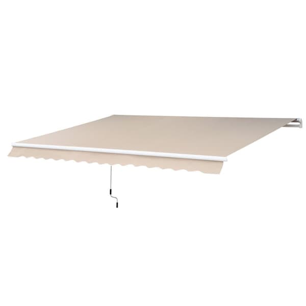Markis, Alu-Markise Gelenkarmmarkise, L450 x B300 cm, Beige