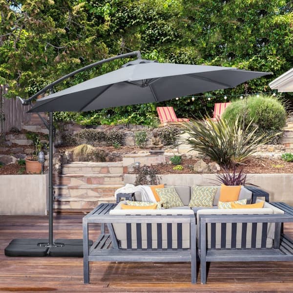 Patiovarjo, Ø2.92 m x 2.47 m, Harmaa