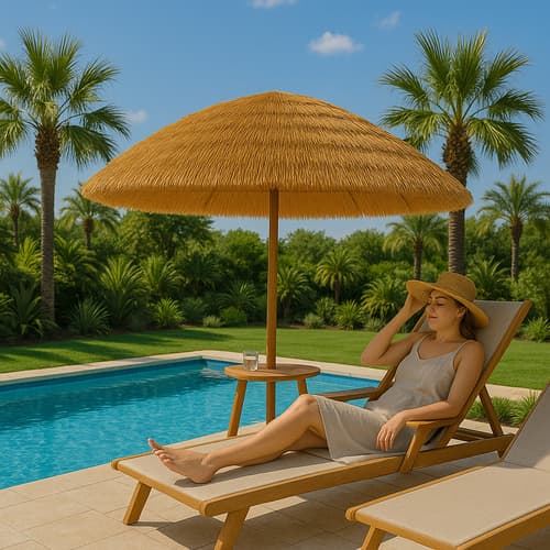 Strandparasoll / Hawaii Parasoll - 170 cm