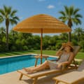 Miniatyrbilde 11 av 11: Strandparasoll / Hawaii Parasoll - 170 cm