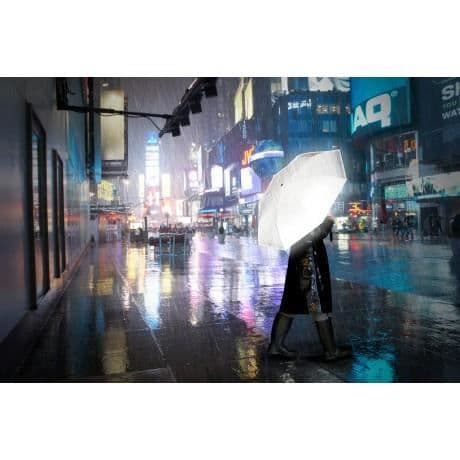 Paraply - Sug UK - Reflekterande - Vit - Vuxen - Unisex