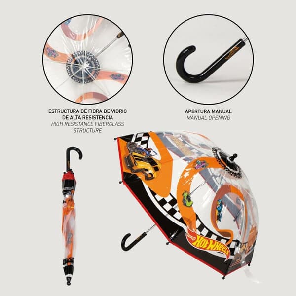 Sateenvarjot Hot Wheels Ø 71 cm