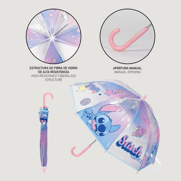 Sateenvarjot Stitch Sininen Ø 71 cm