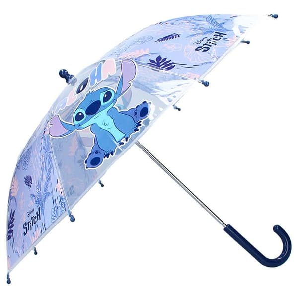 Paraply barn LILO OCH STITCH Regniga Dagar transparent