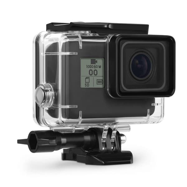 INF GoPro Hero 5/6/7/2018 Black vattentätt fodral/skal Transparent