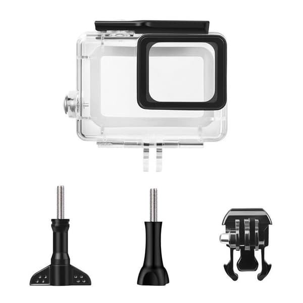 INF GoPro Hero 5/6/7/2018 Black vattentätt fodral/skal Transparent