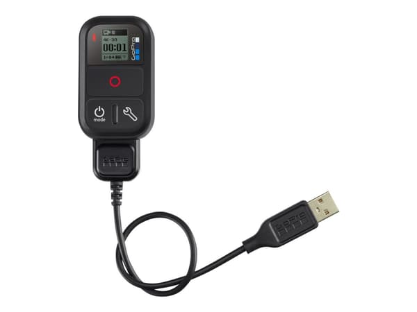 GoPro ARMTE-002, Liikekamera, Painikkeiden painaminen, Sisäänrakennettu näyttö, Uudelleenladattava, Musta